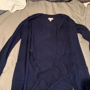 Dark blue cardigan